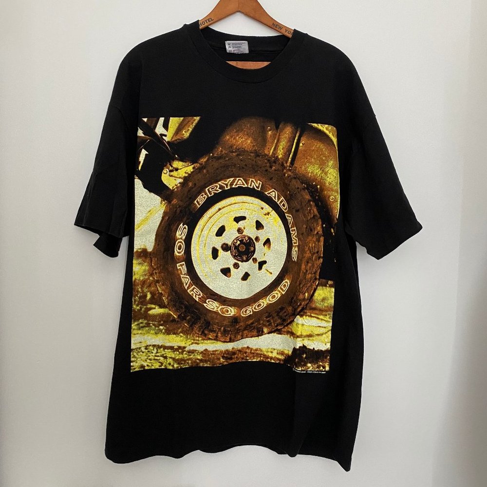 VINTAGE 1994 BRYAN ADAMS 'SO FAR SO GOOD' VANCOUVER TOUR SHIRT SIZE XL